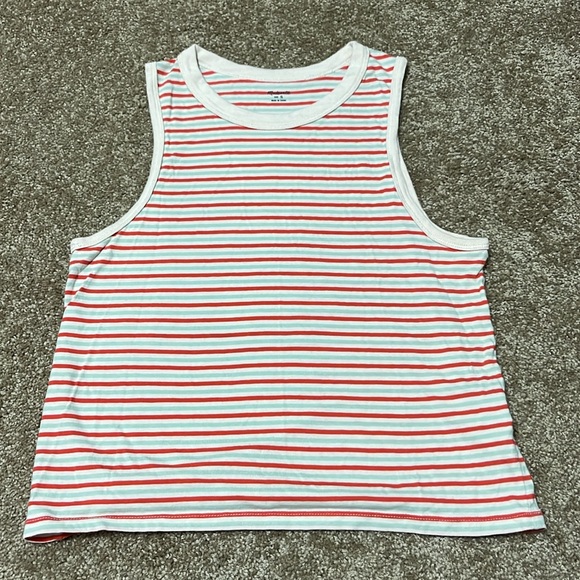 Madewell Striped Tank Top size small - Picture 1 of 3